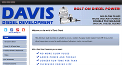 Desktop Screenshot of davisdieseldevelopment.com